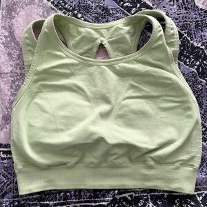 Gymshark Light Green Sports Bra